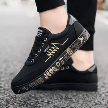 2025 summer new canvas shoes, versatile casual shoes breathable board shoes, student board shoes men s canvas shoes 39