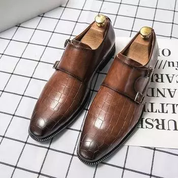 2025 summer new casual fashion lightweight men s shoes youth breathable outdoor trend non-slip overalls men s leather shoes 39