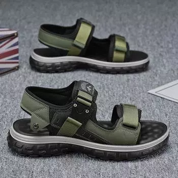 2025 Summer New Men s Trendy Casual Fashion Versatile Everyday Comfortable Breathable Open Toe Beach Sandals Men s Shoes 39