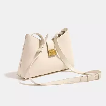 2025 summer niche new shoulder armpit bag fashionable commute high sense large capacity portable messenger bucket bag красный