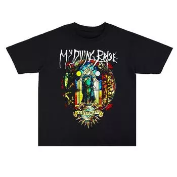 2025 Summer UK Doom Metal Rock My Dying Bride Band Printed Cotton Men s and Women s T-shirts High Quality Short Sleeve Men s Tee S