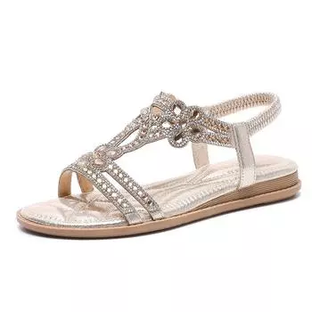 2025 Summer Women s Casual Flat Heel Sandals – New Ladies Cross-Border Style