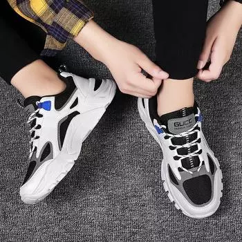2025 trendy shoes 2024 winter single cotton same casual sports shoes running shoes platform dad shoes men s shoes 39