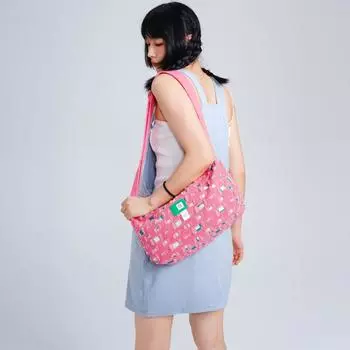 2025 Trendy Women s Canvas Bag: Sweet New Spring Style with Wide Shoulder Strap