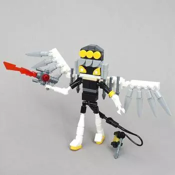 2025 Убийственные дроны 3D Детский блочный пластиковый игровой конструктор для подростков и детей