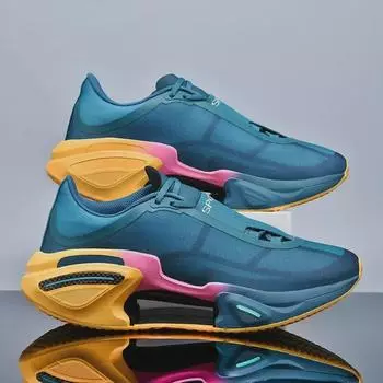 «2025 Ультралегкие дышащие нескользящие кроссовки для бега для учеников средней школы — мужские профессиональные спортивные кроссовки для бега» 45