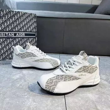 2025 Уникальная мода для отдыха, удобная, роскошная, дизайнерская мужская обувь Sense для дома и улицы, легкая спортивная мужская обувь на шнуровке 39 хаки