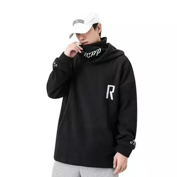 2025 Весна и осень Новый мужской японский большой размер вышитый капюшон толстовка с капюшоном молодых студентов свободный повседневный мужской одежды M