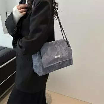 2025 Винтажная сумка-тоут из искусственной кожи для женщин - повседневная сумка через плечо большой вместимости, многофункциональная рабочая сумка-хобо с регулируемым ремнем коричневый