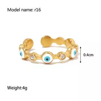 2025 Винтажные полые кольца из циркония для женщин, металлический золотой цвет, тренд, роскошь, форма змеи, винтажное модное кольцо из нержавеющей стали, ювелирные изделия gold