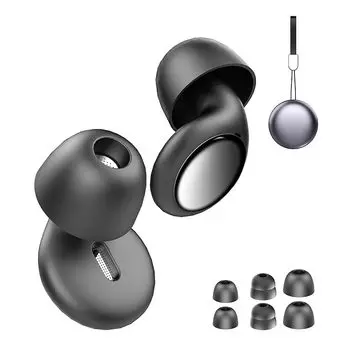 [2025 Все новые модели] Беруши для сна Полностью звуконепроницаемые шумоподавляющие беруши наушники для сна Значение NRR 35 дБ Меры против