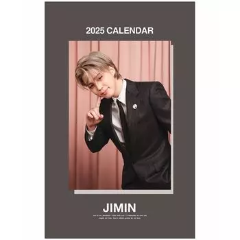 2025 Wall Calendar Wall JIMIN [K-STAR Calendar] (JIMIN 02)