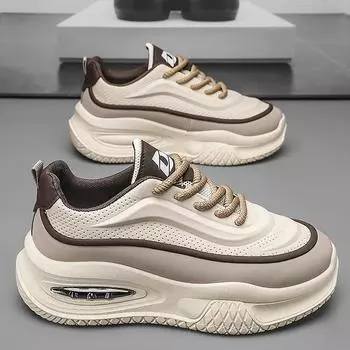 2025 весенняя мужская обувь универсальная повседневная спортивная обувь трендовый нишевый дизайн подростки студенты кампус папы обувь мужчины 39