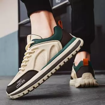 2025 весенняя повседневная обувь новый ретро тренд, мужская обувь, спортивная обувь, молодежная платформа, низкие модные туфли 39