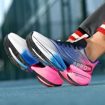 2025 весна и лето мужская обувь мягкая подошва попкорн взрыв прямая трансляция дышащая спортивная обувь мужская подростковая обувь для пар бег 34