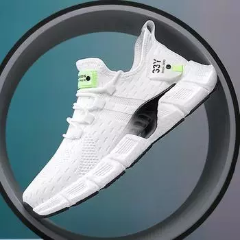 2025 весна и лето мужские кроссовки с постепенным изменением цвета попкорн спортивные кроссовки плавающие сетчатые дышащие кроссовки для бега мужские кроссовки live 36