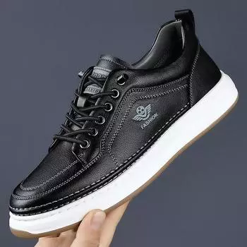 2025 весна и осень новые кроссовки мужские модные брендовые модные туфли повседневная обувь модные мужские белые туфли мужские модные туфли 3580 38 белый