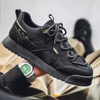 2025 весна и осень новые мужские туфли корейская версия кроссовок Harajuku обувь Forrest Gump повседневная обувь для студентов большие размеры модная обувь 39 бежевый