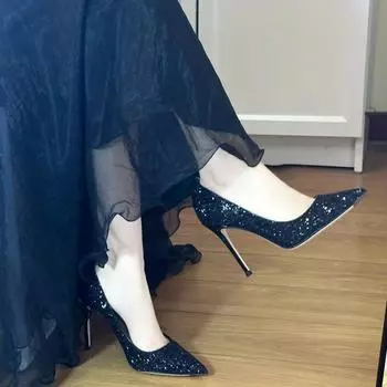 2025 весна и осень новые свадебные серебряные туфли на высоком каблуке со шпильками и кристаллами свадебное платье модные одинарные туфли свадебные туфли невесты женская обувь 34