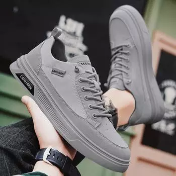 2025 весна-лето дышащие туфли для зонта из ледяного шелка, модные туфли на толстой подошве в стиле ретро с низким верхом и шнуровкой Douyin 39 серый