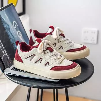 2025 весна новые мальчики обувь для скейтбординга микрофибра кожа поверхность спортивная и досуговая обувь для хлеба модная универсальная мужская обувь модная обувь 39