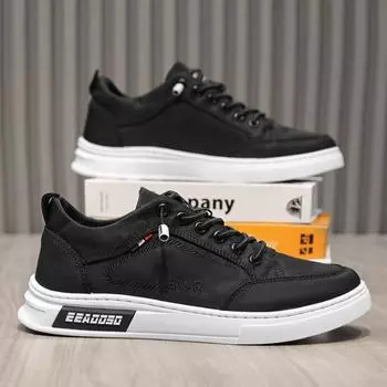 2025 весна новые мужские туфли модные парусиновые туфли зонтик ткань дышащая повседневная спортивная обувь мягкая подошва рабочая обувь 39 серый