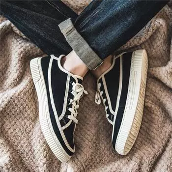 2025 весна новые мужские туфли студенческие повседневные туфли мужские универсальные туфли на плоской подошве обувь для вождения мужские туфли для сноуборда 39