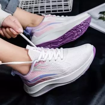 2025 весна новые женские туфли мягкая подошва не устают ноги одиночные туфли повседневные универсальные кроссовки удобные дышащие спортивные туфли женские 36