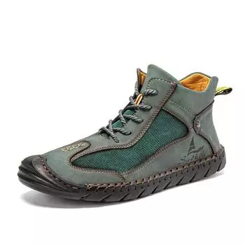 2025 Winter High Top Martin Boots Men s Baotou Handmade Men s Boots Outdoor Casual Large Size Casual Men s Shoes 39