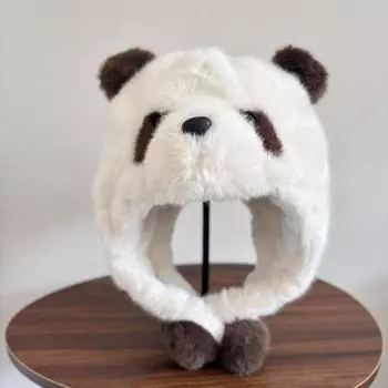 2025 winter new cute cartoon small energy cat pullover hat winter new warm thickened ear protection warm hat tide M56-58cm