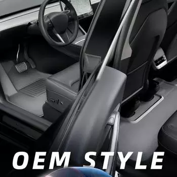 2025 Year 3D Floor Mats For Tesla Model 3 Model Y Custom Fit XPE Floor Carpets Trunk Storage Mat Waterproof Non-Slip Car Mat