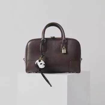 2025 Женская универсальная сумка Bowling Boston – маленькая квадратная сумка-мессенджер через плечо чёрный