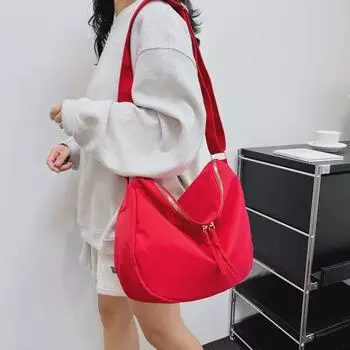 2025 Женская вместительная универсальная холщовая сумка для пельменей: Высококачественная повседневная сумка для поездок на работу One Size чёрный