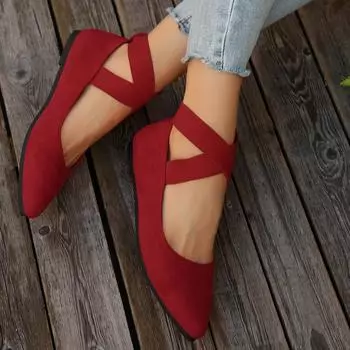 2025 Женские дышащие туфли на плоской подошве Легкие повседневные лоферы с острым носком Удобные мягкие кроссовки в стиле ретро для женщин Zapatos De Mujer 40 бежевый