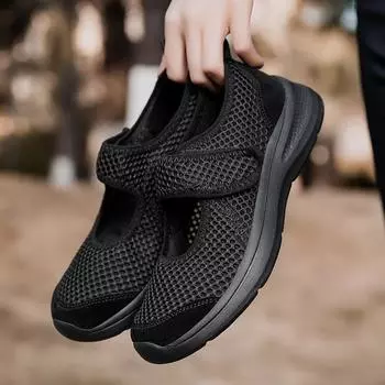 2025 Женские теннисные летние походные мокасины с мягкой подошвой, дышащая спортивная сетка, легкая повседневная обувь для женщин, Zapatos De Mujer 35 хаки