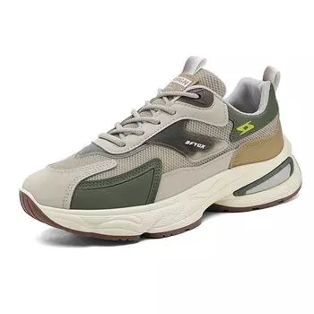 2025Мужская прогулочная обувь на плоской подошве для бега трусцой, сетчатая спортивная дышащая износостойкая удобная повседневная теннисная обувь для мужчин 39