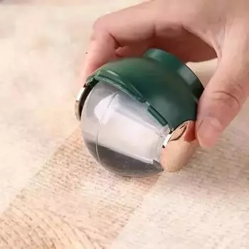 2025Портативный шарик для удаления волос, многоразовый гелевый ролик для удаления ворса, многоразовый ролик для удаления ворса, моющийся липкий шарик для улучшения шерсти домашних животных белый