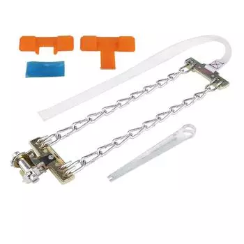 205 225 мм шина противоскользящая стальная цепь снег грязь автомобильный ремень безопасности для шин для автомобиля грузовика внедорожника Medium 4.75L