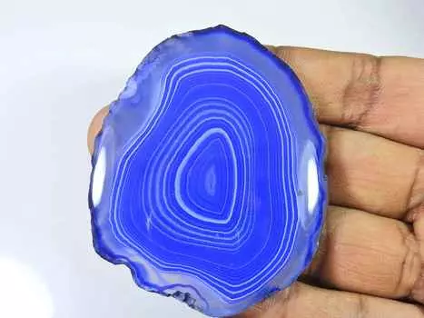 205 карат окрашенный друзовый агат фантазийный лечебный кристалл Cabs россыпью драгоценный камень 52X60MM SK-2270