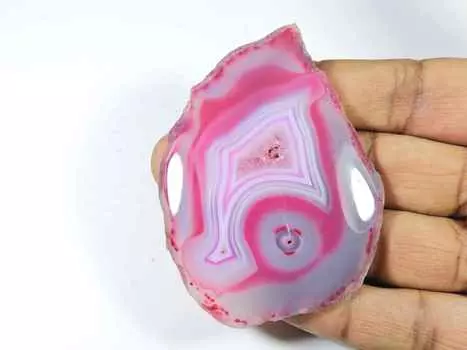 205Cts. Окрашенный друзовый агат, фантазийный лечебный кристалл, драгоценный камень, россыпью, 51X71MM SK-2288