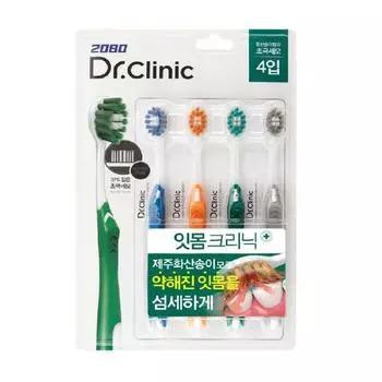 2080 Doctor Clinic Gum Toothbrush 4 packs