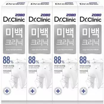 2080 Доктор. Зубная паста Clinic Whitening Clinic, 120 г, 4 шт.