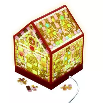 208 Piece Jigsaw Puzzle Puzzle Light Sweets House