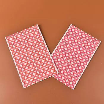 208 шт., 10 мм, гарантийная хрупкая наклейка с уплотнением, пустая наклейка