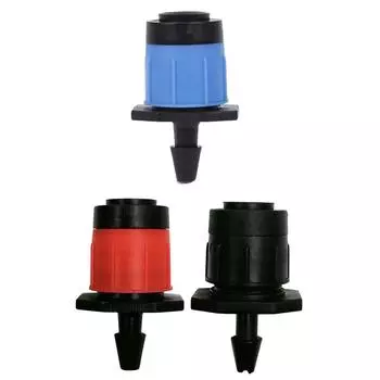 20/100 шт. регулируемая садовая вращающаяся насадка, удобные садовые излучатели, капельница 20PCS красный