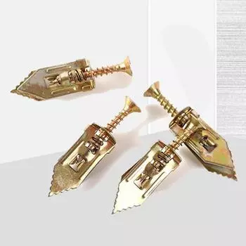 20/100 шт. самосверлящий анкерный винт сверхмощный стальной расширительный винт без сверла полка для телевизора S 20PCS