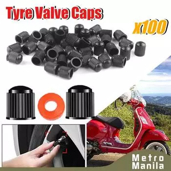 20-100 шт. универсальные пылезащитные колпачки для клапанов шин, чехлы для штоков клапанов, пластиковые колпачки для шин, резиновые для автомобилей, мотоциклов, велосипедов, аксессуары 20PCS