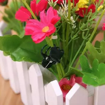 20/100 шт. зажимы для растений, зажимы для орхидей, вертикальные цветы, лозы, поддержка роста, подвязка здорового роста 20PCS