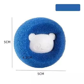 20/10/6/3/1 шт. волшебный шар для стирки, чистящие шарики для стиральной машины, удаление волос, коллектор из клубкового волокна, многорудный фильтрующий шар, ворс 1pc синий