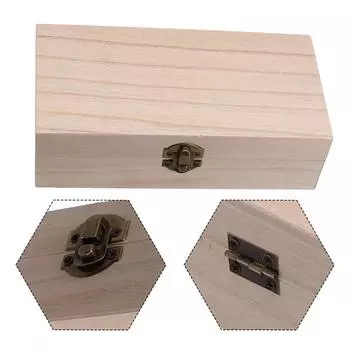 20*10*6 см Ящик для хранения Изысканный легкий металлический ретро-пряжка